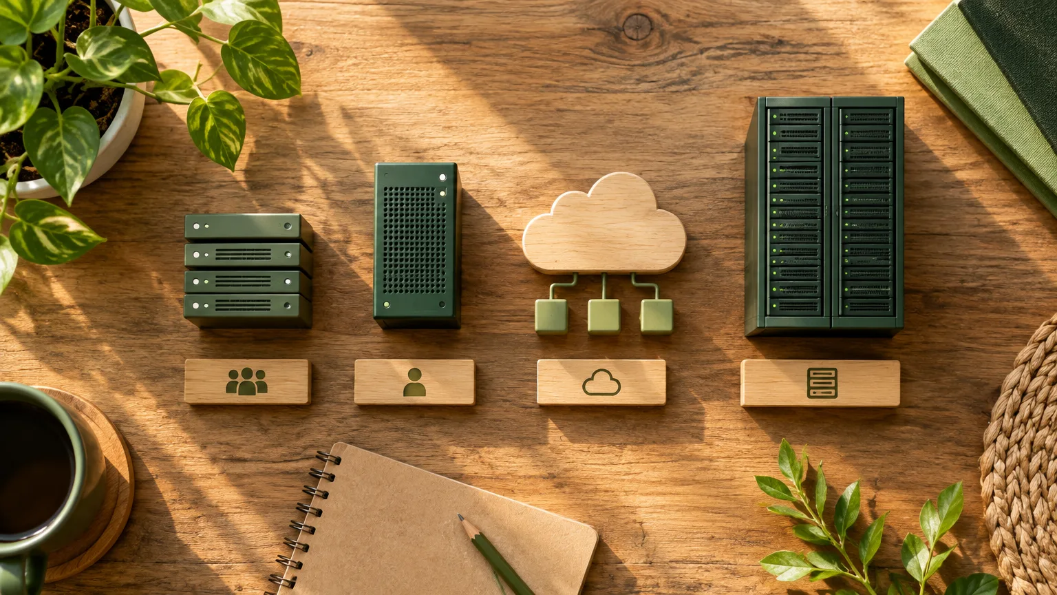 Illustrative image: how to choose web hosting
