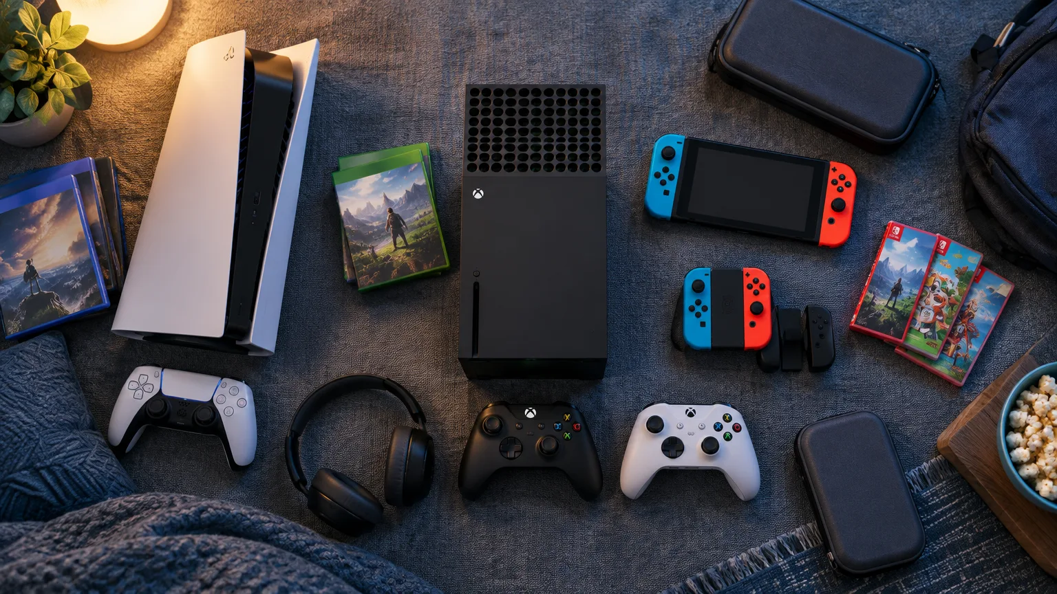 Illustrative image: how to choose a gaming console