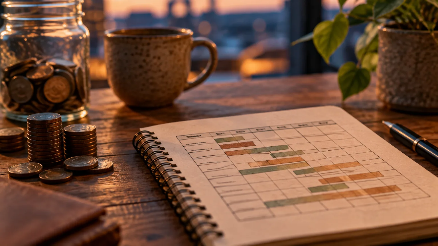 Illustrative image: small business cash flow forecasting
