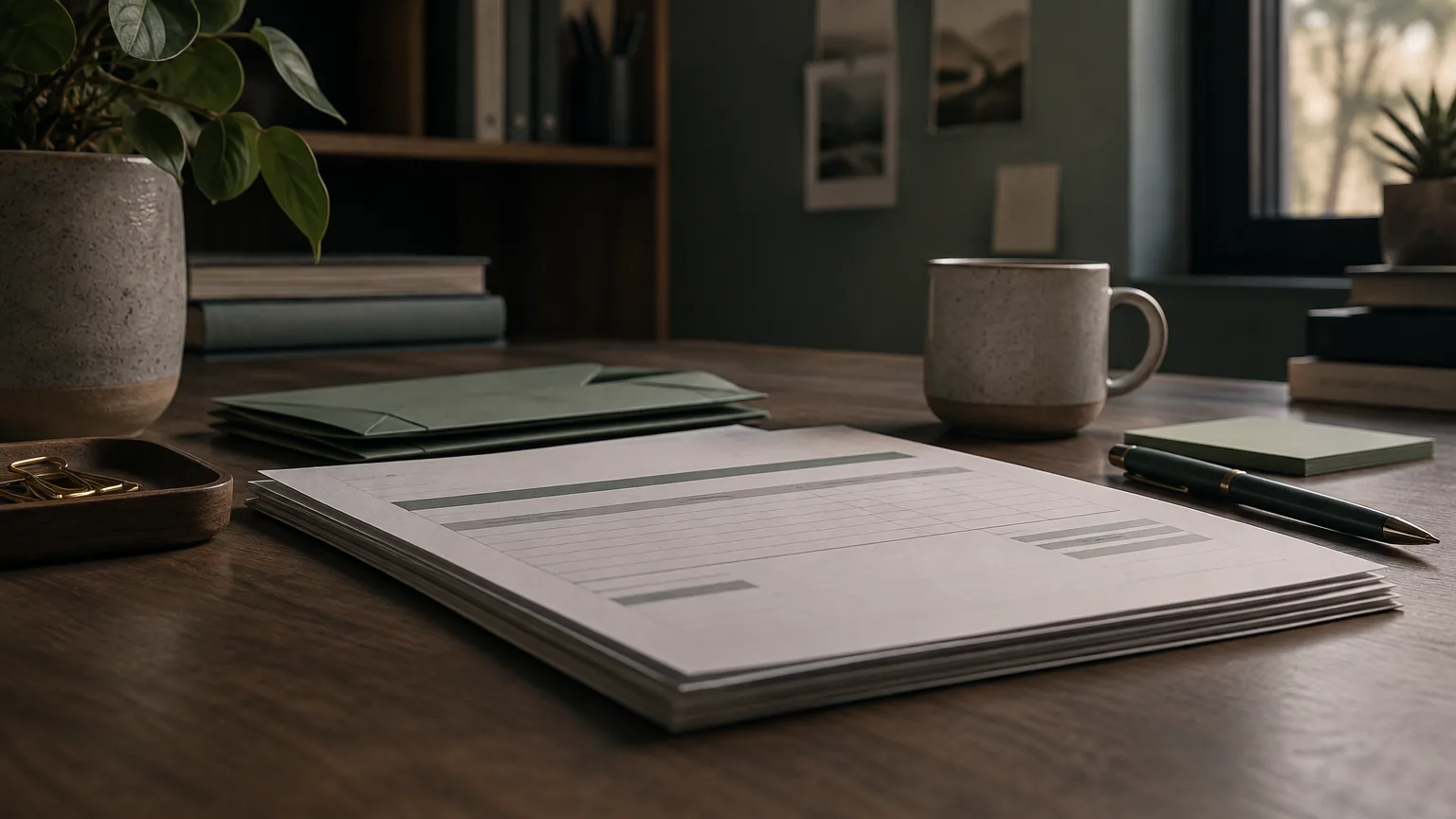 Illustrative image: small business invoice terms